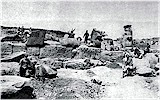 Sphinx Gate during the early excavations- Th. Makridi, 1908