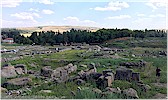 View of Alacahöyük from the north - T. Bilgin, 2018