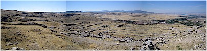 Composite image of Bykkale ruins, view from SE - T. Bilgin, 2006