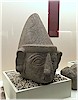 Head of a god statue from Temple 3 in Upper Town, Boazkale Museum - T. Bilgin, 2018