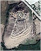 Satellite view of the citadel mound  - Google Earth, 2008