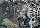 Satellite view of Alacahöyük - Google Earth, 2021