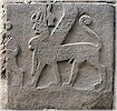 Male sphinx, north wall - K. Kohlmeyer, 2020