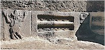 Bull-man and a 'false windows', east wall - K. Kohlmeyer, 2020