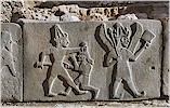 On the left a fighting god and on the right a winged deity, possibly I�tar/�au�ga, in male embodiment - K. Kohlmeyer, 2020