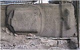 An Empire period lion draft, back side of which was made into an orthostat - K. Kohlmeyer, 2020